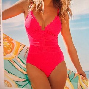 Cupshe One Piece Swim Medium NWT
